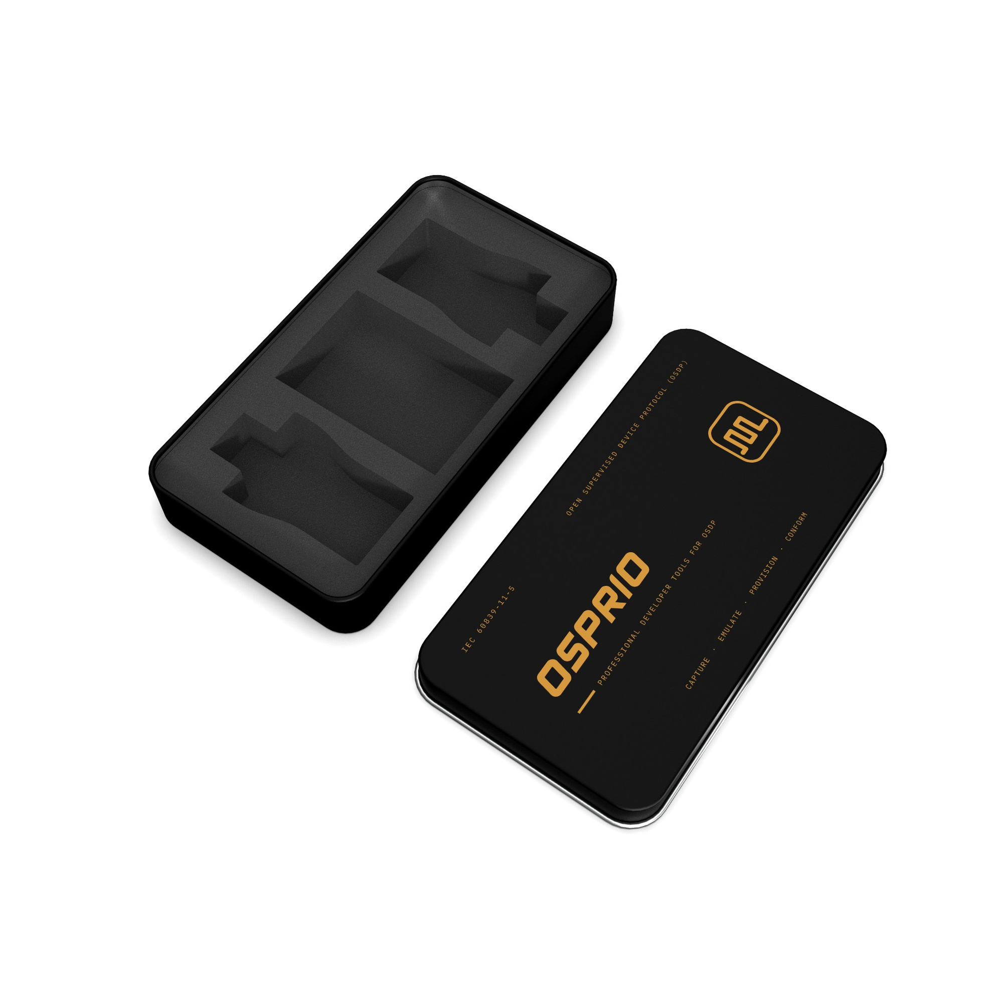 Osprio Mini product tin container